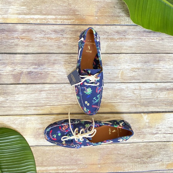 Polo Ralph Lauren Merton Tropical Boat Shoes main image 6